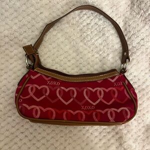XOXO red mini purse